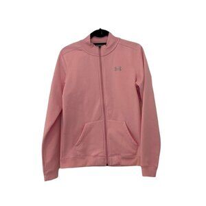 Under Armour Full Zip Pink Breast Cancer Jacket Women’s Medium